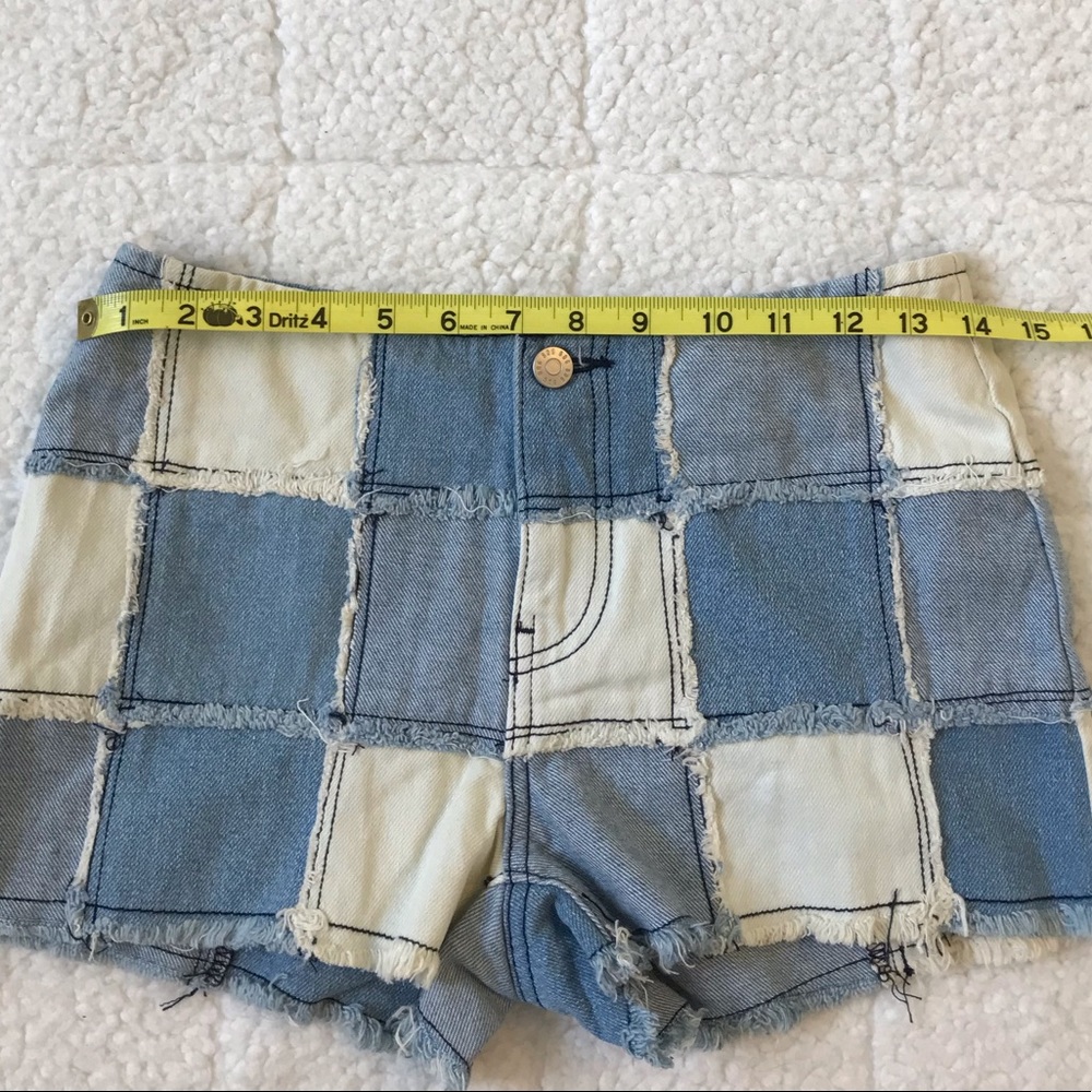 BDG patchwork Jean shorts - Picture 8 of 11
